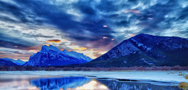 banff-canada-national-park-twilight