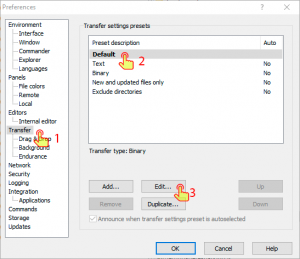 Winscp не подключается к асику